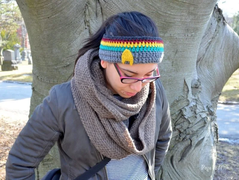 PATTERN: Crochet Star Trek Headband Accessory — Pops de Milk - Fun